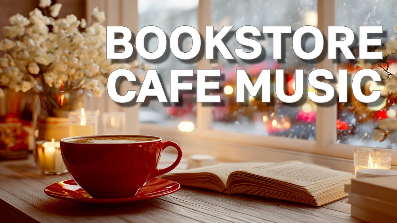 Cozy Bookstore Café Music ☕ Refined Piano Jazz for Deep Focus, Work & Reading