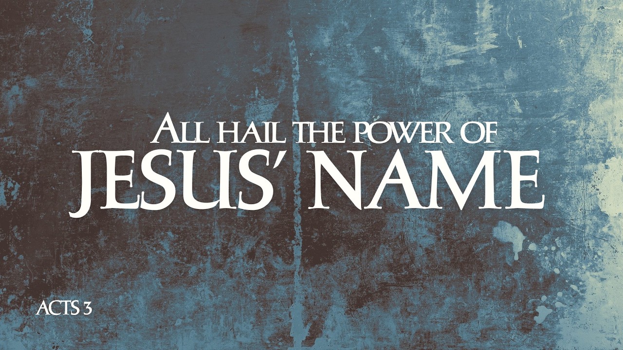 All Hail The Power Of Jesus Name