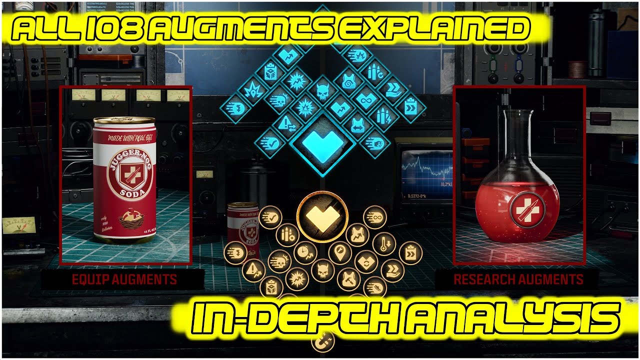 ALL 108 BLACK OPS 6 ZOMBIES AUGMENTS EXPLAINED