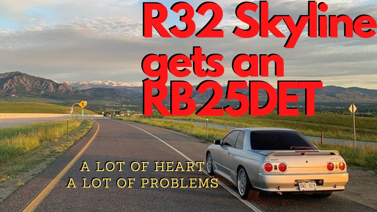 RB25DET Swapping Jeff's R32 Skyline