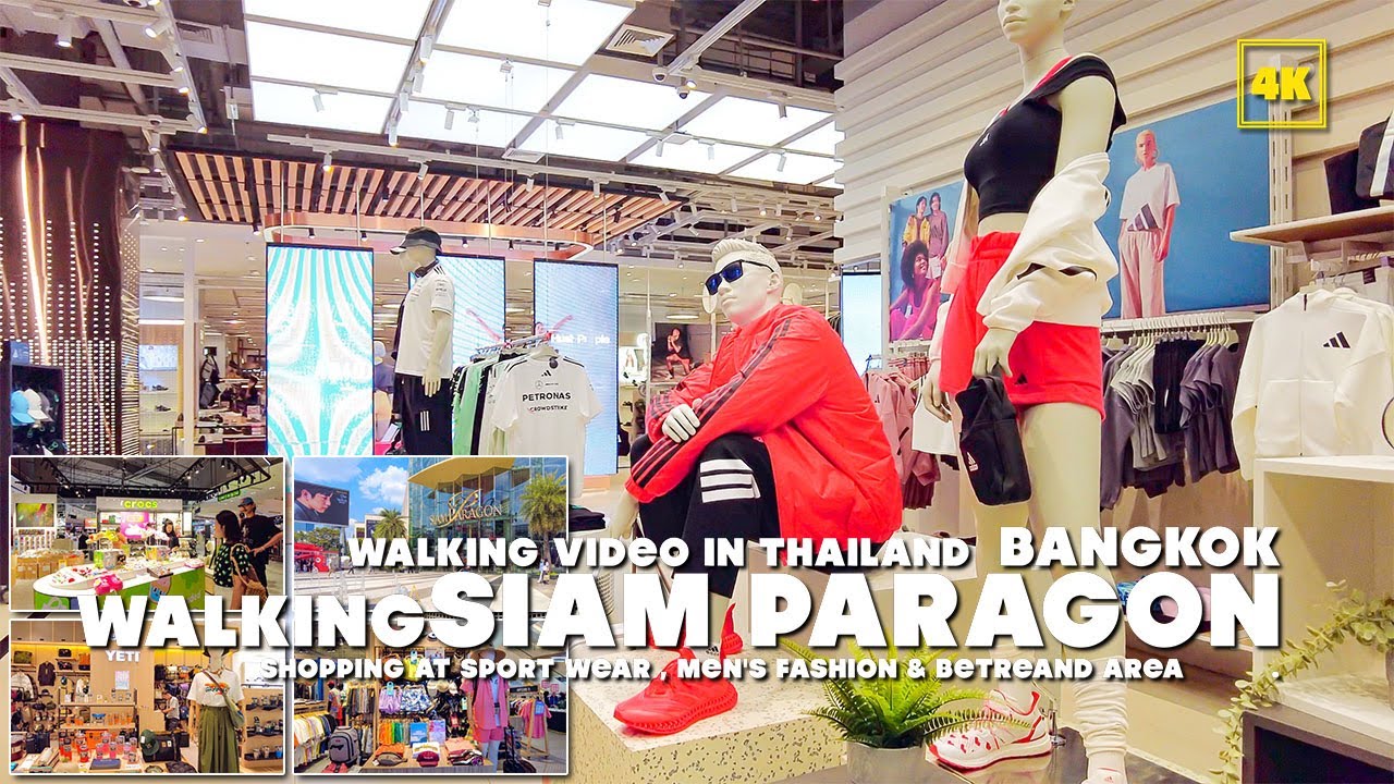 Bangkok , Siam Paragon at Fashion Shops & Betrend area (March 2025)