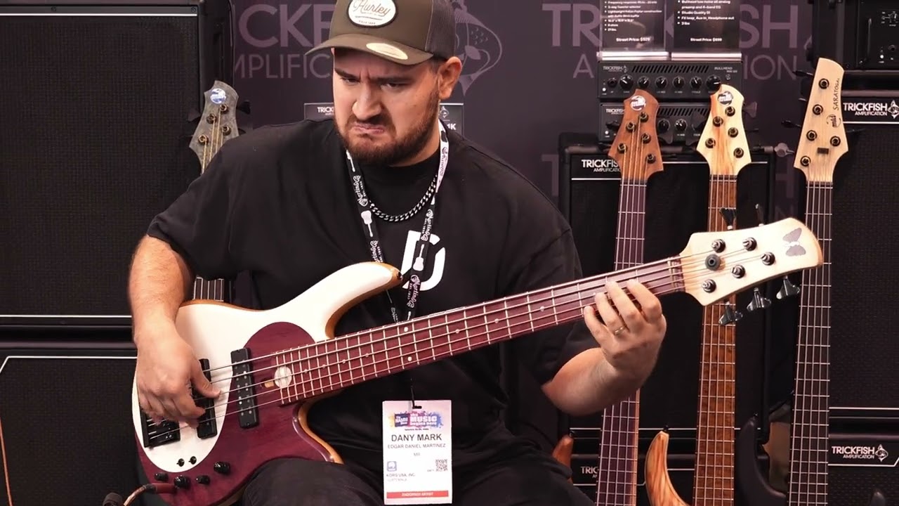 Выставка NAMM Show 2026: Fodera Yin Yang 5 SS Purple Heart (ft.@dany_markk)
