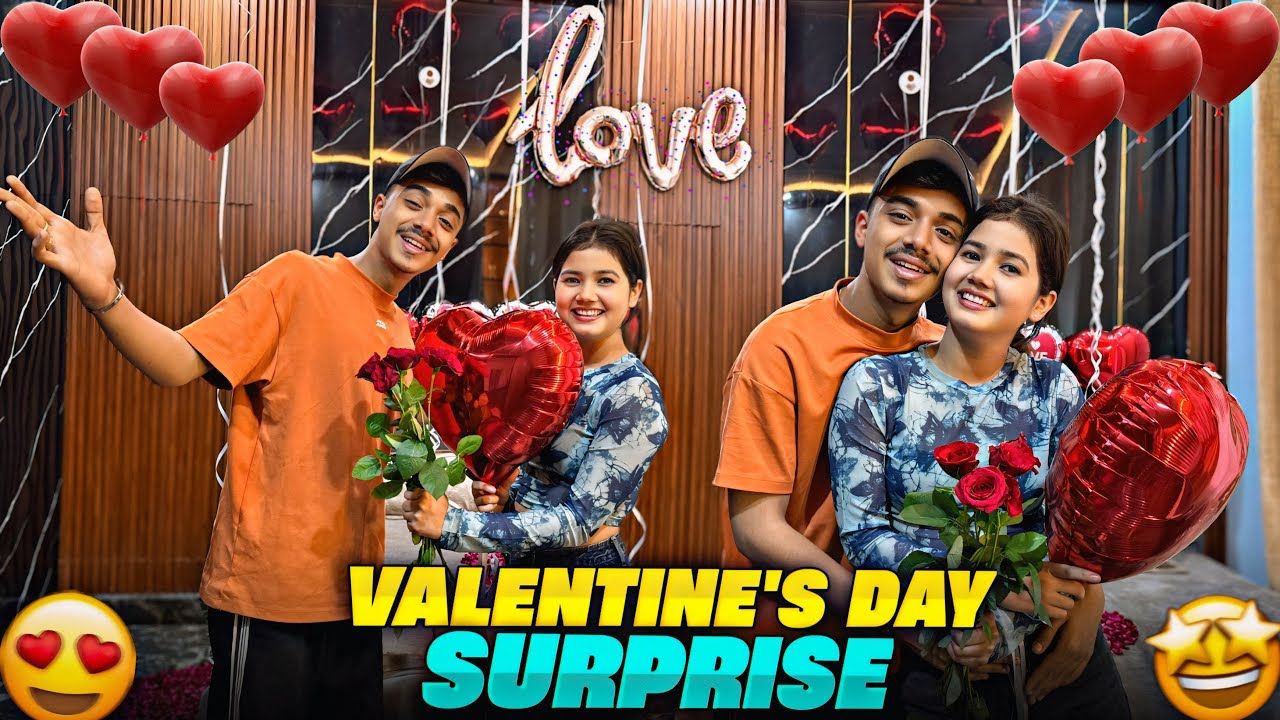 Valentine’s Day Par Kiya Pankaj Ke Liye Surprise Plan😍❤️