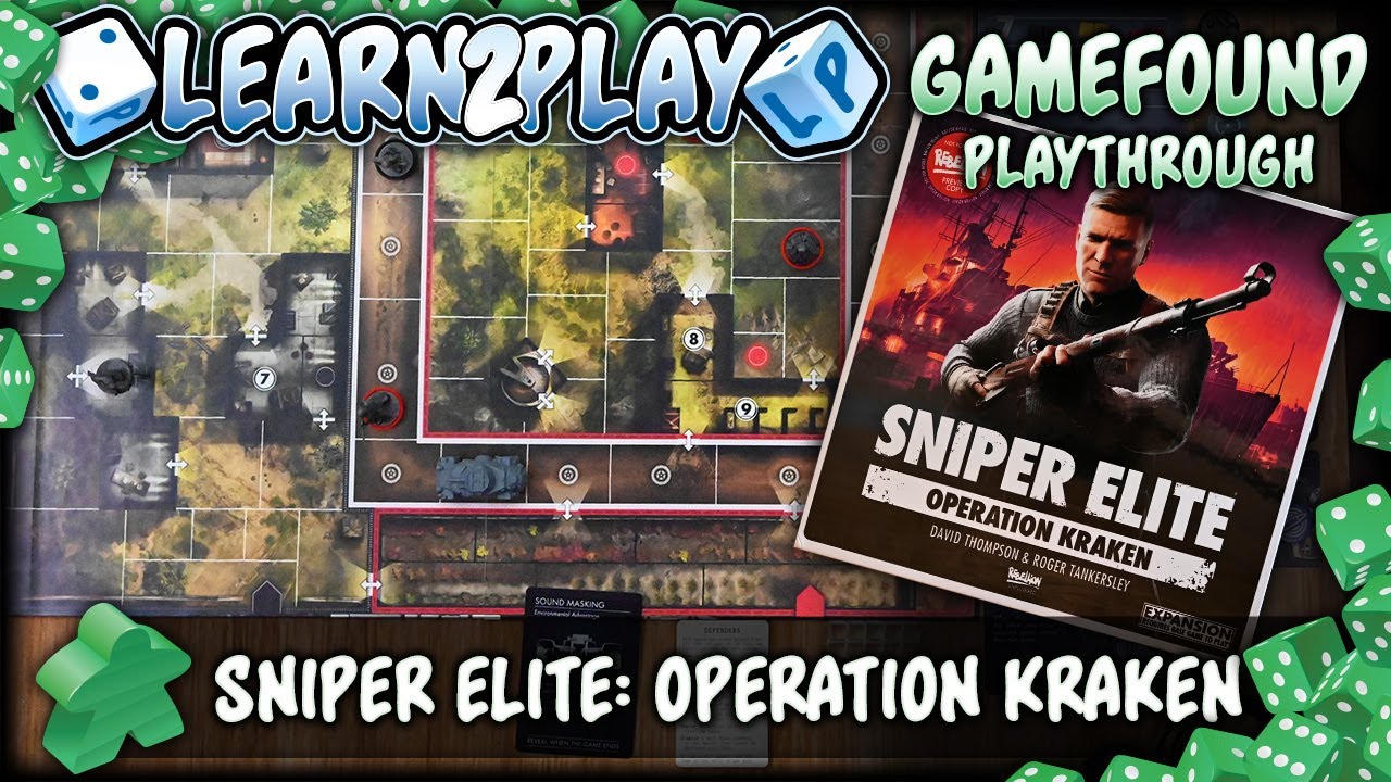 Learn to Play Presents: Gamefound play through of Sniper Elite Operation Kraken
