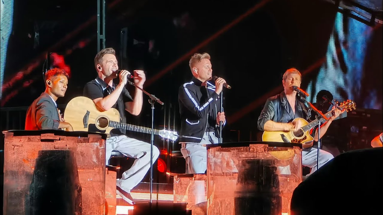 Westlife „Bop Bop Baby“ (Nanjing 24/05/24)