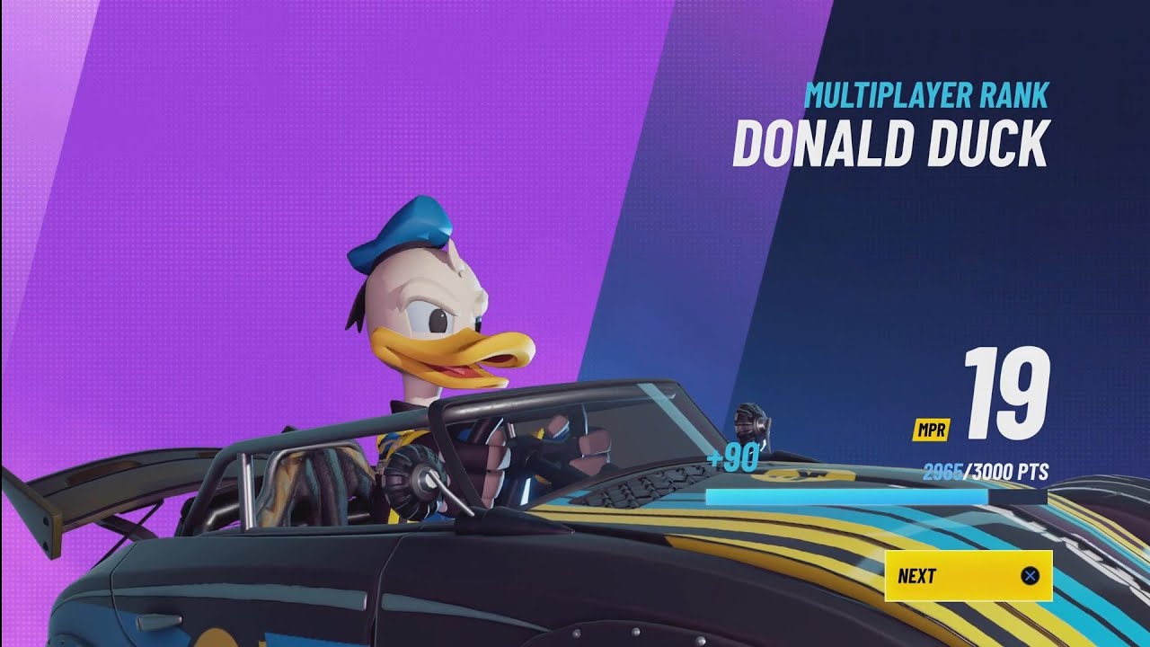 DONALD DUCK Rank Match - Disney Speedstorm