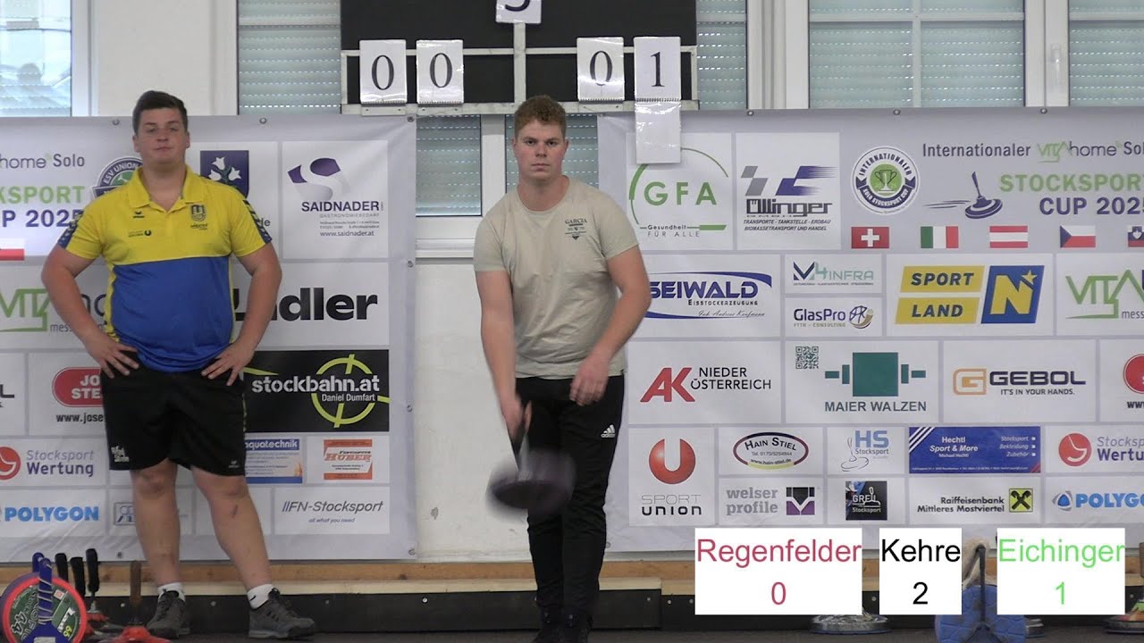Intern. VitaHome Solo Stocksport Cup 2025 Sechzentelfinale Regenfelder M. gegen M. Eichinger