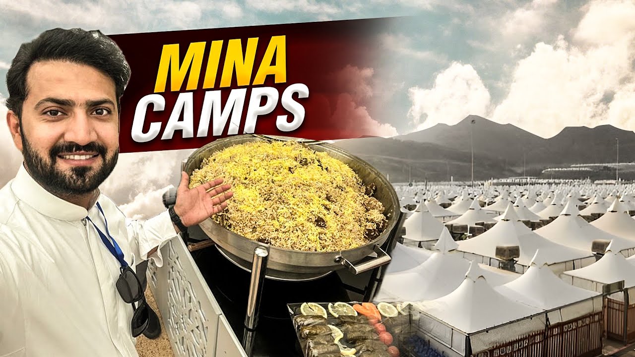 How Our Premium Tent with Shorthajj.com Looks like | Mina Day One Hajj 2023