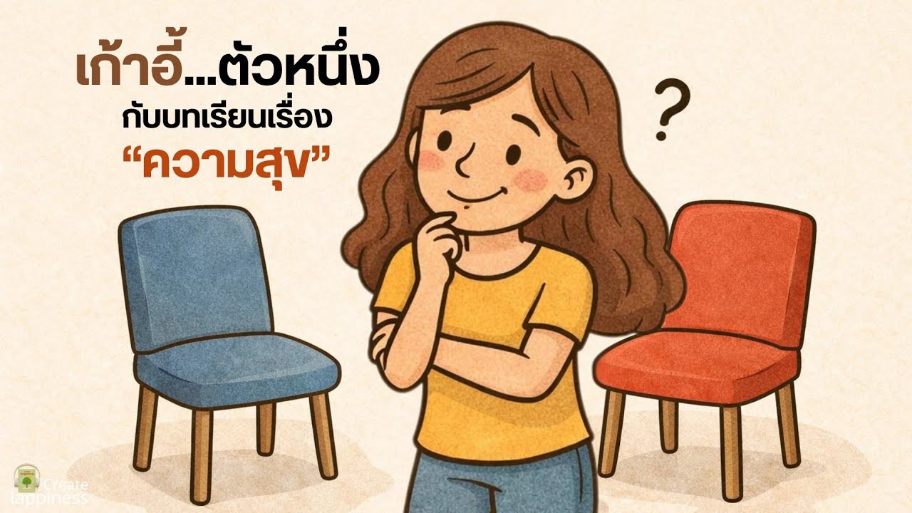 เก้าอี้ตัวหนึ่ง กับบทเรียนเรื่องความสุข | รู้จักวางเมื่อถึงเวลา