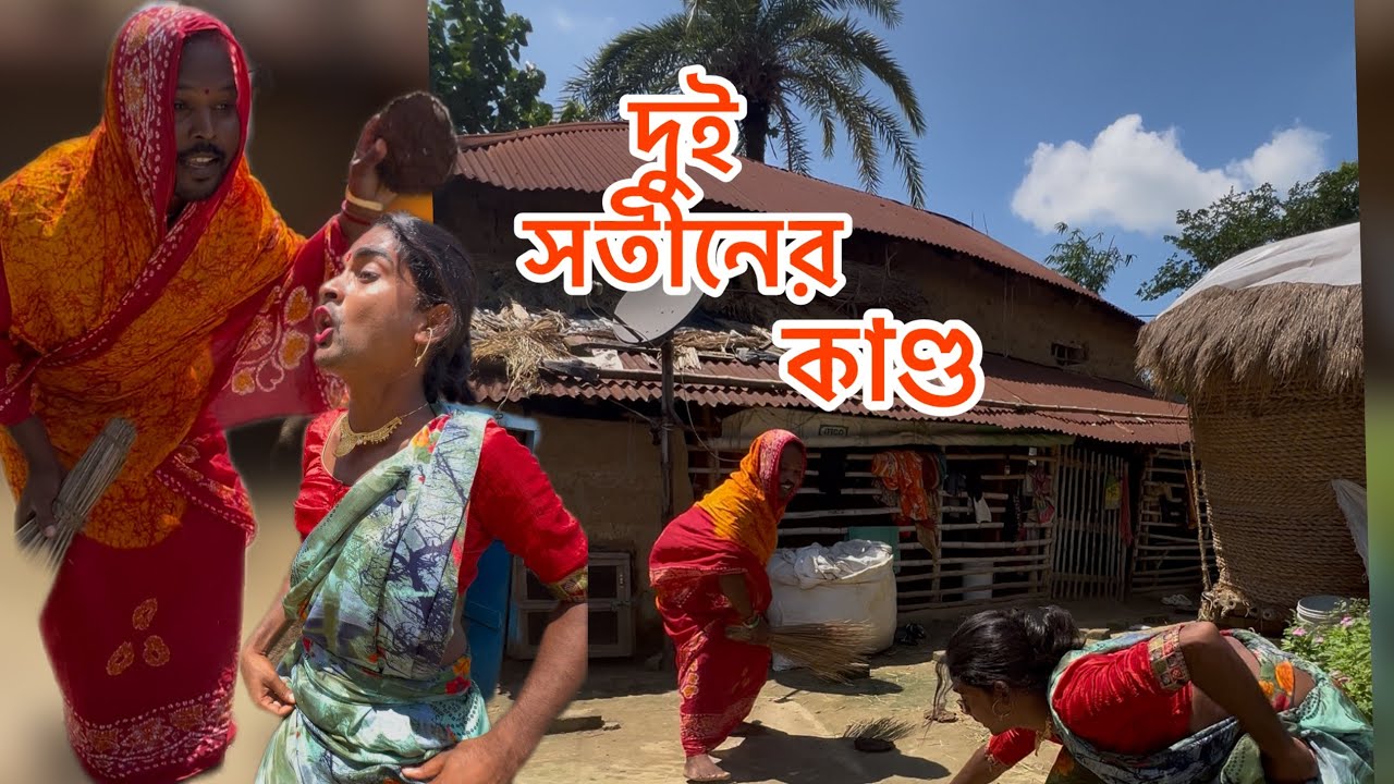 দুই সতীনের মজার কাণ্ড | সাহিলের বাংলা কমেডি