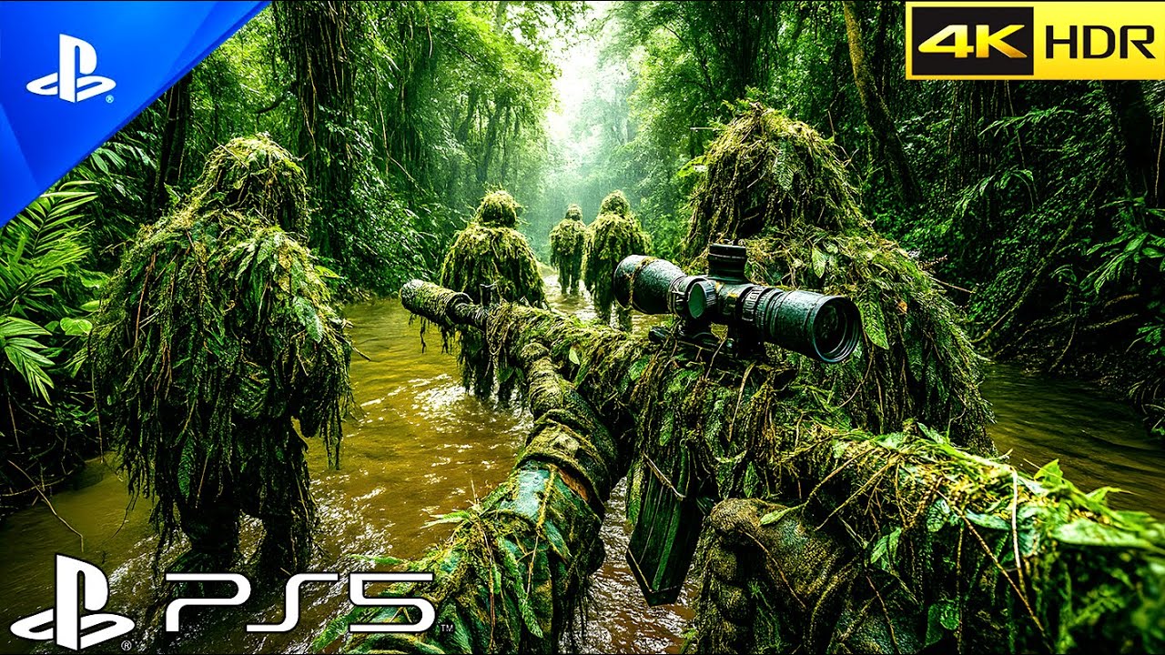 DEADLIEST AFRICAN JUNGLE SNIPER OPERATION | Realistic Ultra Graphics Gameplay COD MW3 4K60FPS