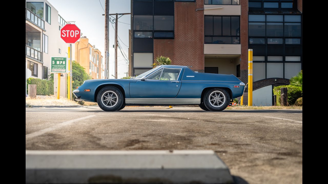 Lotus Europa Twin Cam Driving Video