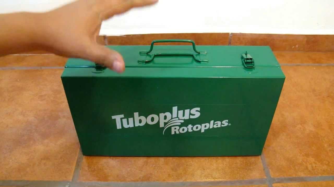 Desempacando termofusora de 800 watts. (tuboplus), Termofusora unpacking 800 watts. (tuboplus)