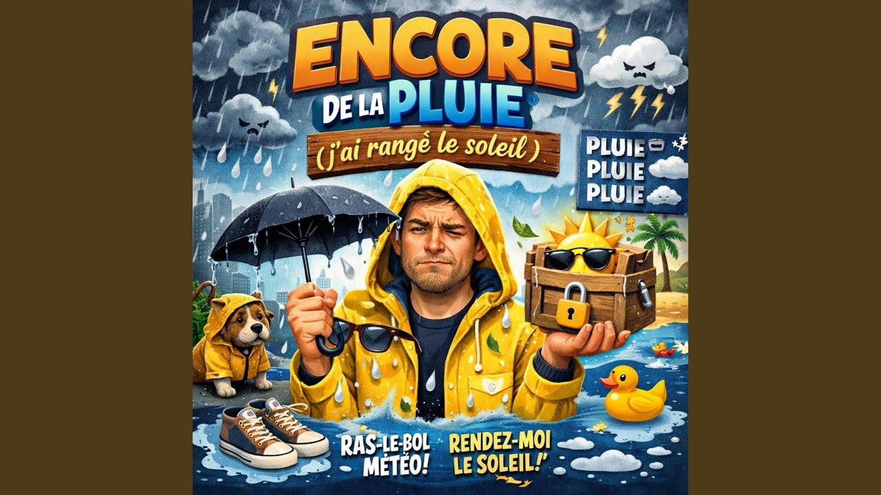 Encore de la pluie aujourd’hui (j’ai rangé le soleil) ras le bol de la météo