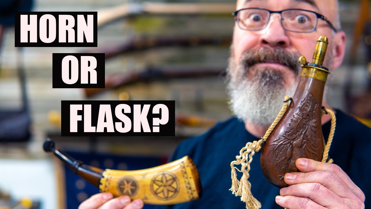 BLACK POWDER HORN OR FLASK?