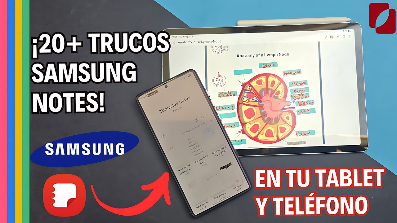 20+ TIPS Y TRUCOS para SAMSUNG NOTES en tu SMARTPHONE y GALAXY TAB. GUIA para tus apuntes digitales