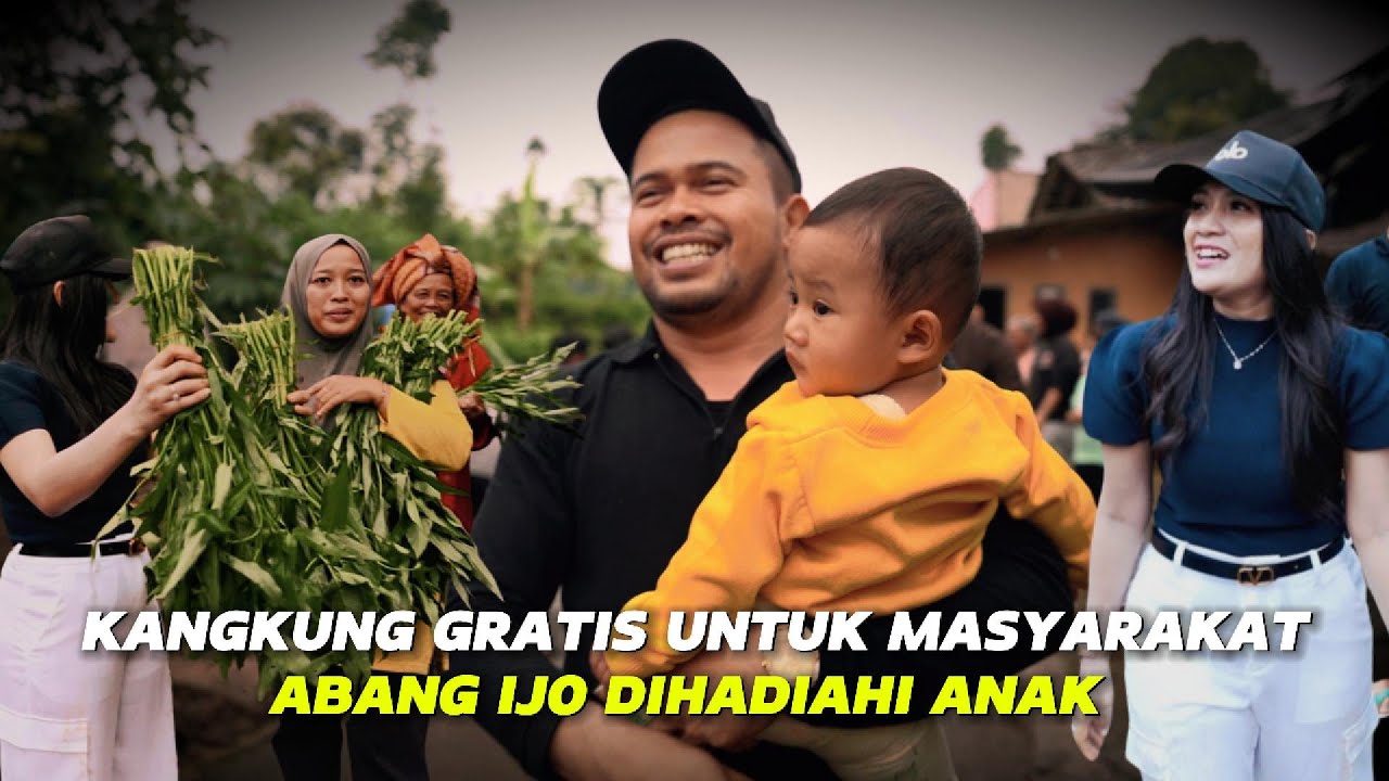 BAGIKAN KANGKUNG // ABANG IJO DI HADIAHI ANAK OLEH MASYARAKAT