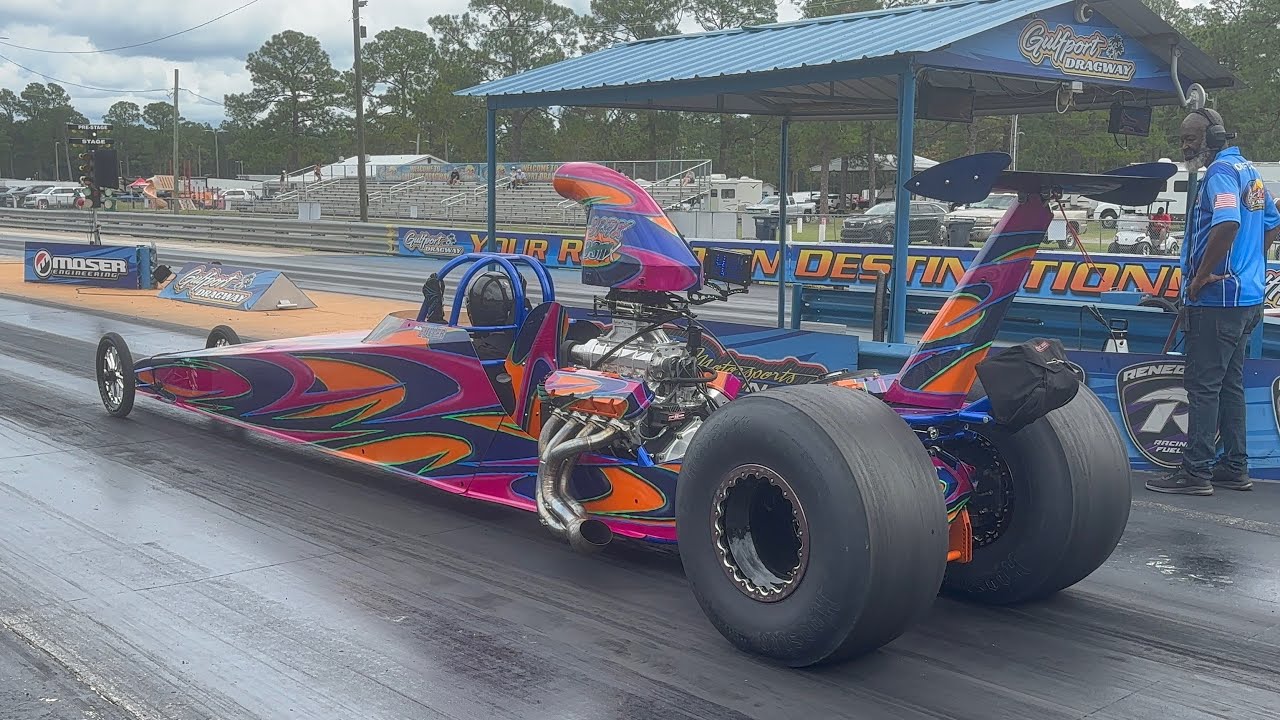 Fastest 16 cars racing at Gulfport Dragway | #car #dragracing 