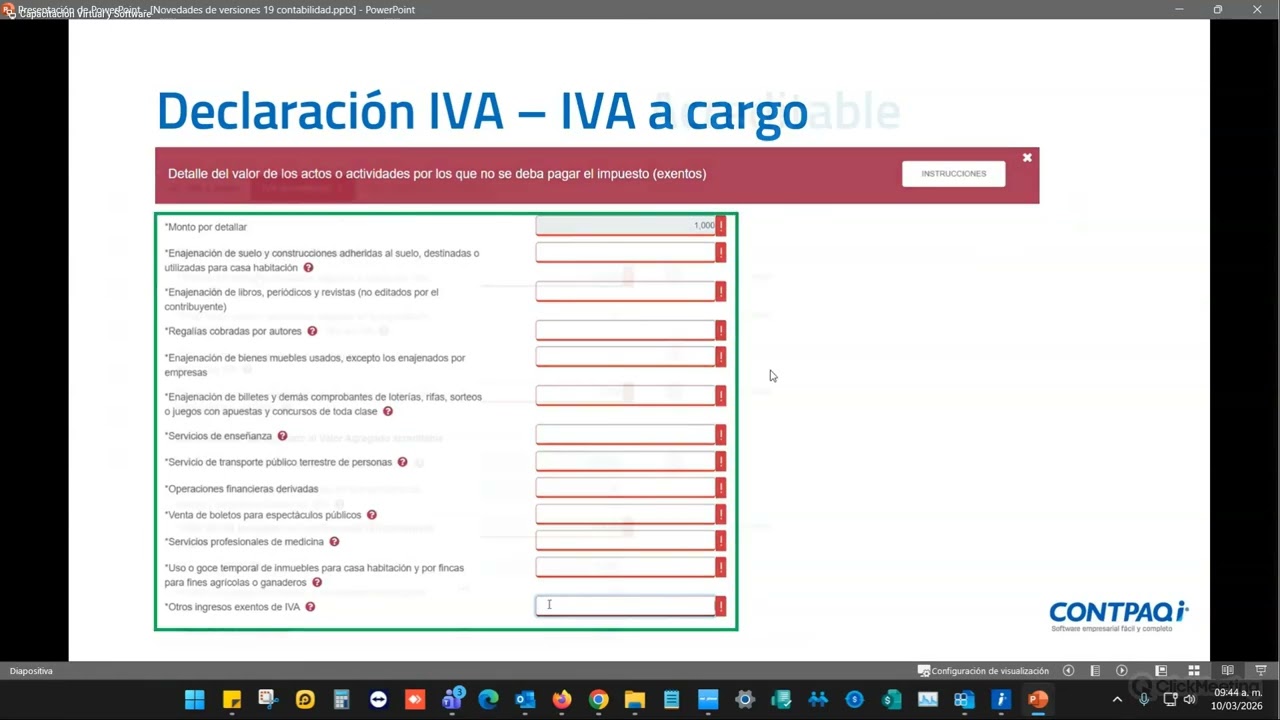 NUEVAS CARACTERISTICAS CONTABILIDAD Y CONTABILIZA