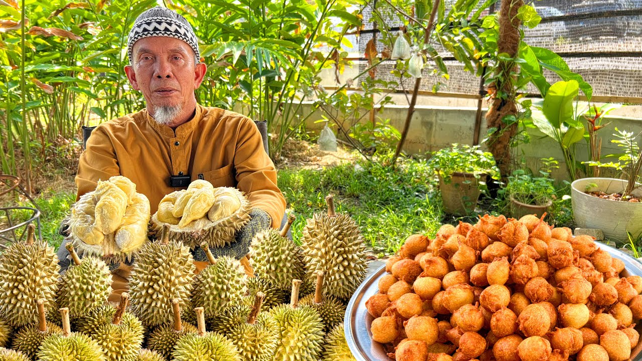 CUCUR DURIAN RANGUP DAN HARUM ‼️ MUSIM DURIAN DAH TIBA LAGI