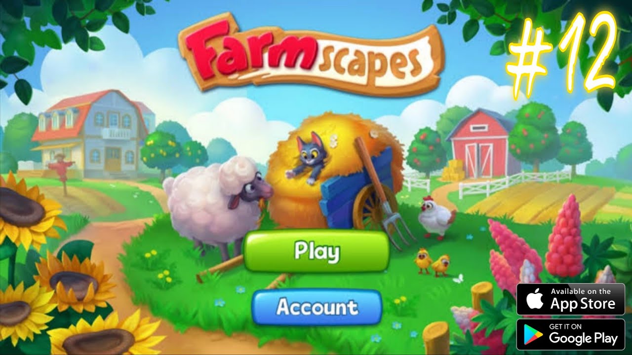 Start a new day #12 .1 🐈‍⬛Farmscapes🏡 #farmscapes 