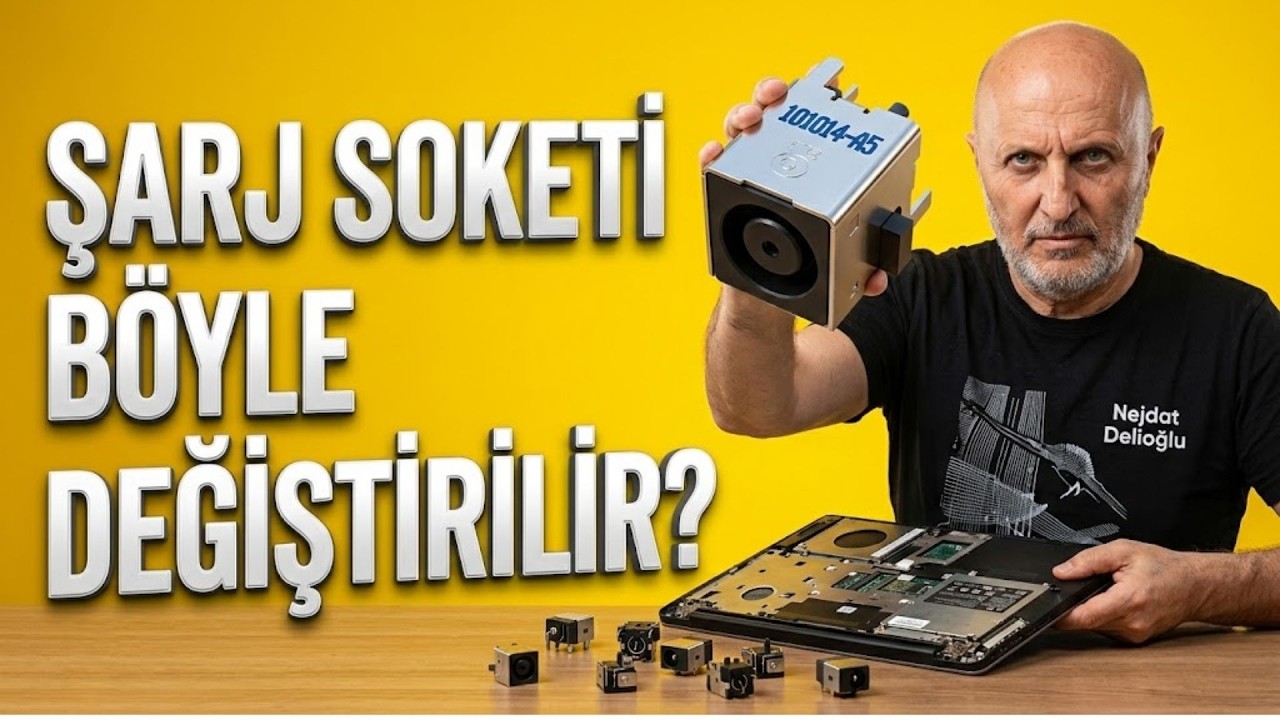Notebook Şarj Soketi Tamiri