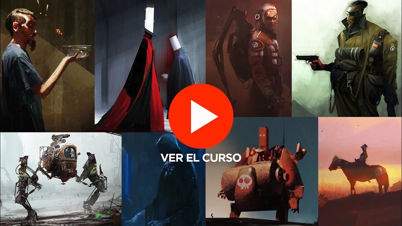 Curso online: ¿Cómo diseñar personajes para concept art?