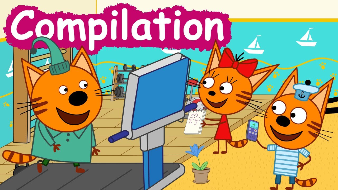 La Famille Chat | Compilation des épisodes | Dessins animés pour enfants