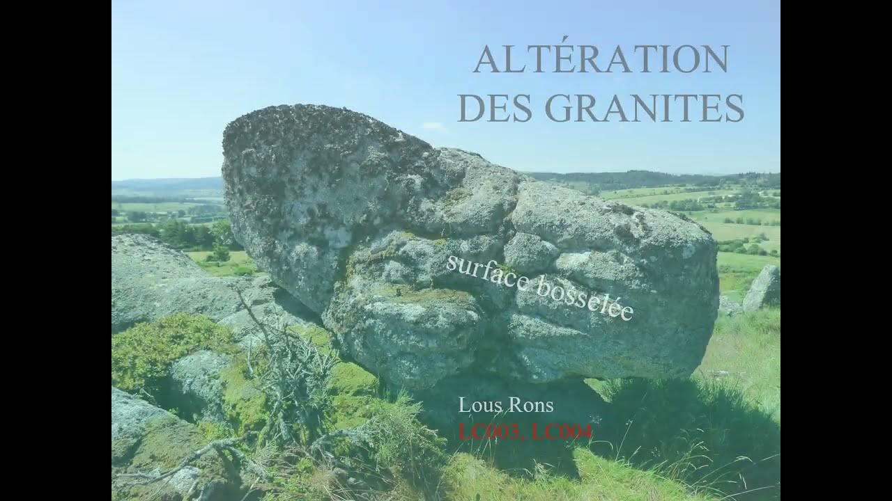 Prinsuéjols, Lozère, Altération des granites