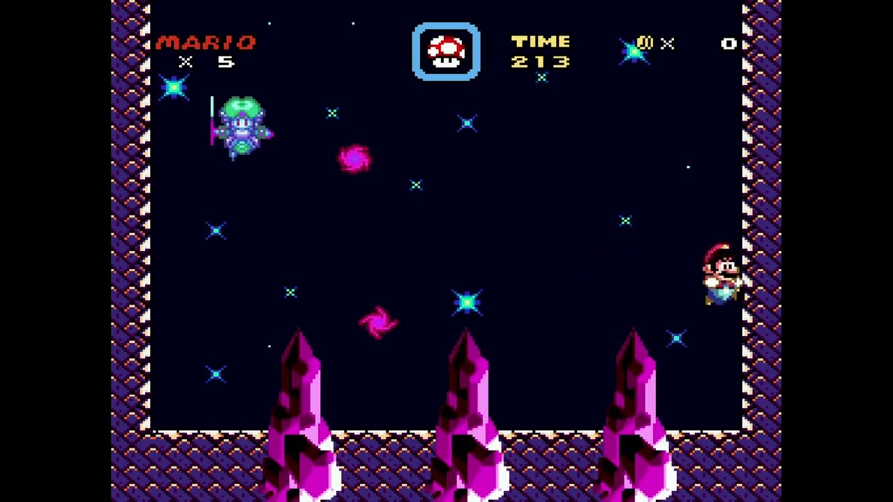 Naughtyworld (SMW Hack) - Undine (No Hit)