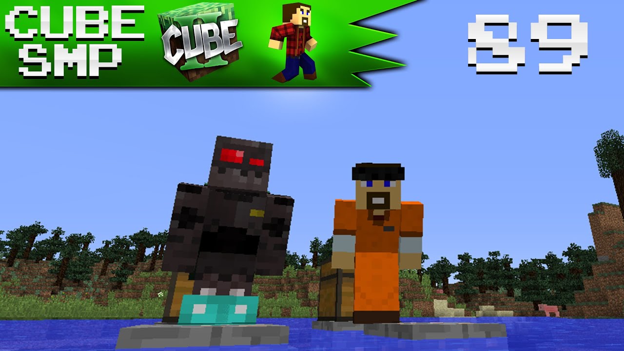 Minecraft Cube SMP: ABBA CAVING VS GRASER! - Ep 89