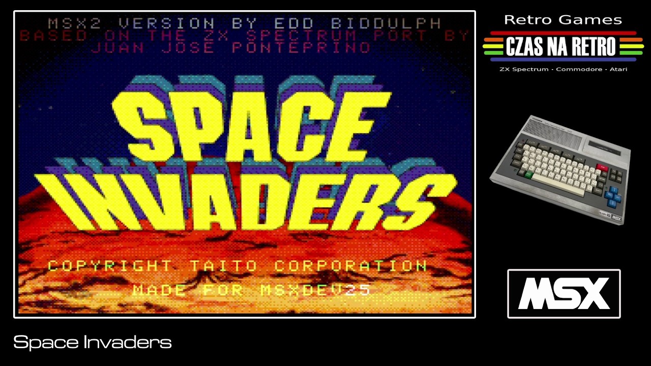 Space Invaders (2026) - MSX/MSX2