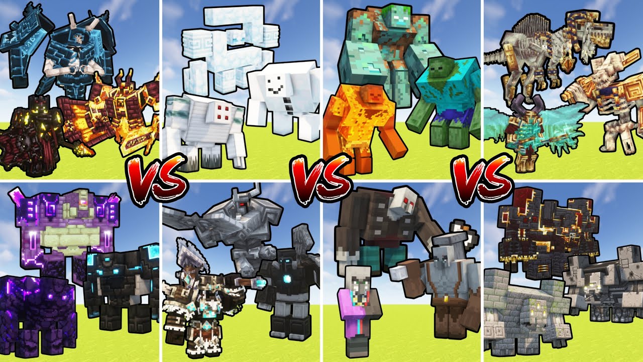STRONGEST BOSS TEAM TOURNAMENT  | Minecraft's Greatest Battle