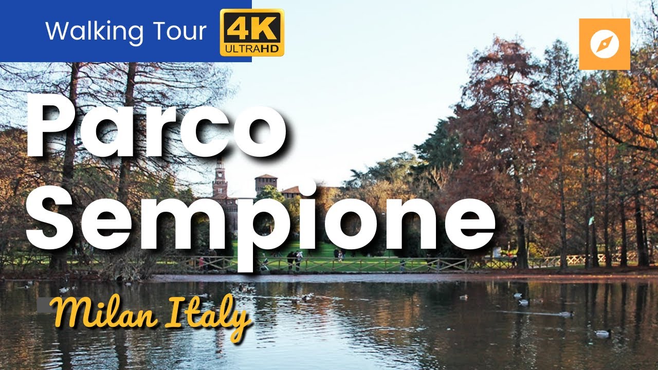 PARCO SEMPIONE Milan Italy | Video Walks 4K