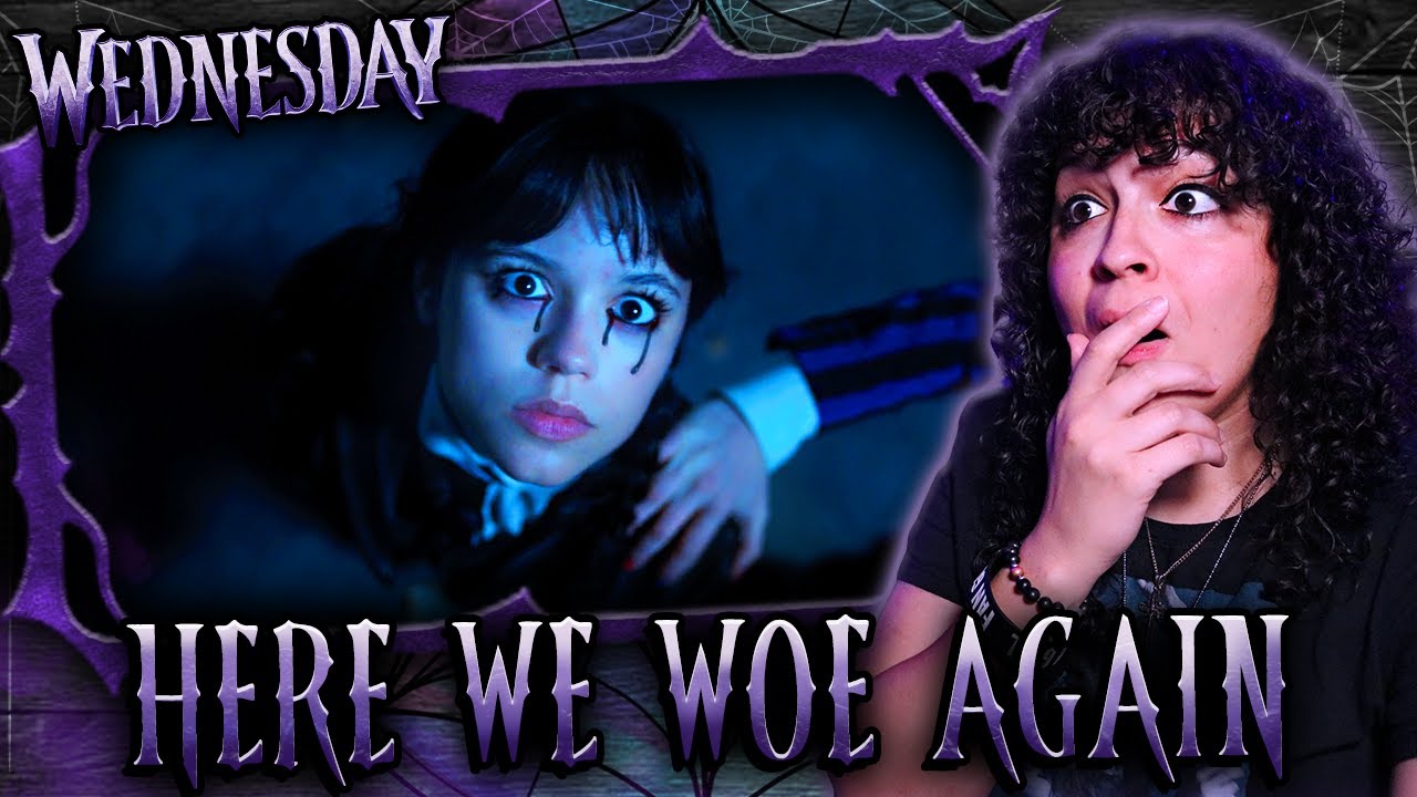 WOAH! *• LESBIAN REACTS – WEDNESDAY – 2x01 “HERE WE WOE AGAIN