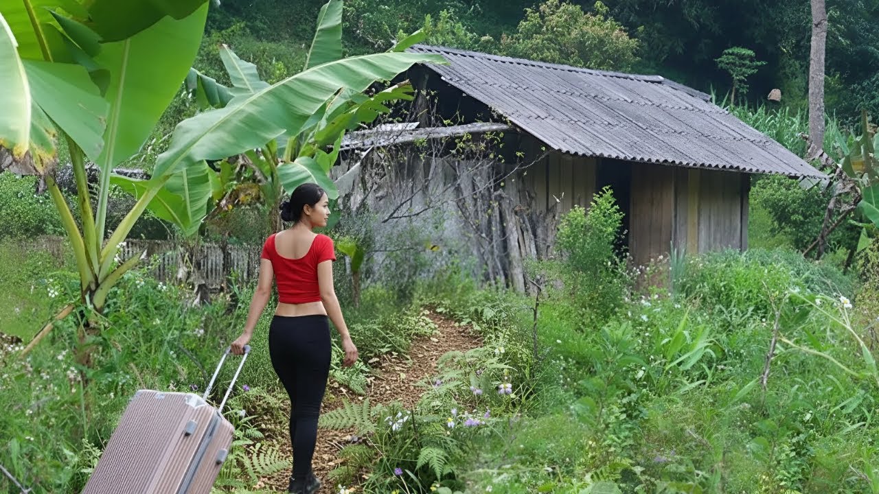 CEO Girl Leaves The City for The Forest To Restore an Abandoned Old House | From Start To Finish