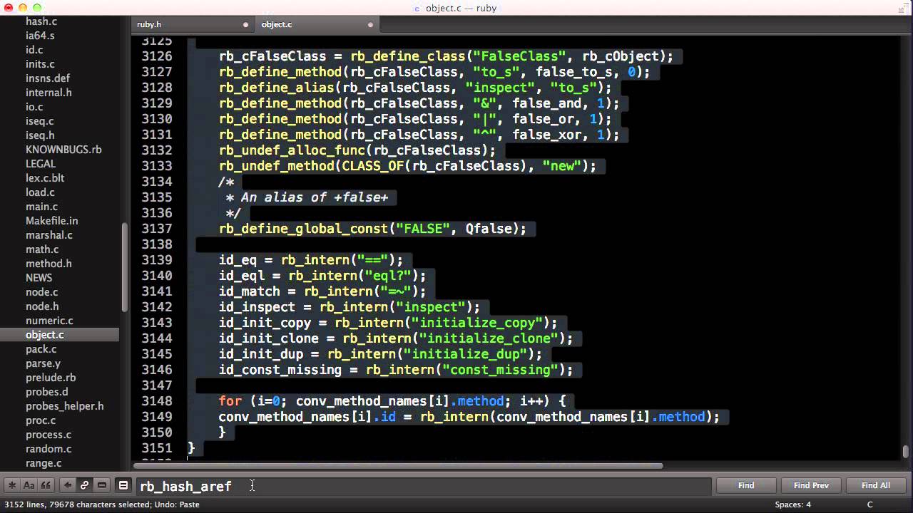 A High Level Cruise Through Ruby MRI's Source Code