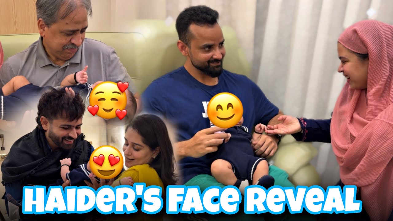 Finally ! Haider ka face Reveal kar Diya ❤️🤲🏻 | apne Haider ke liye Dua karein 🤲🏻🤗