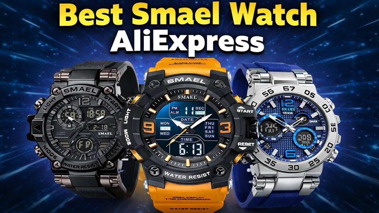 Топ-5 лучших часов Smael в 2026 году | Доступные часы Smael на AliExpress