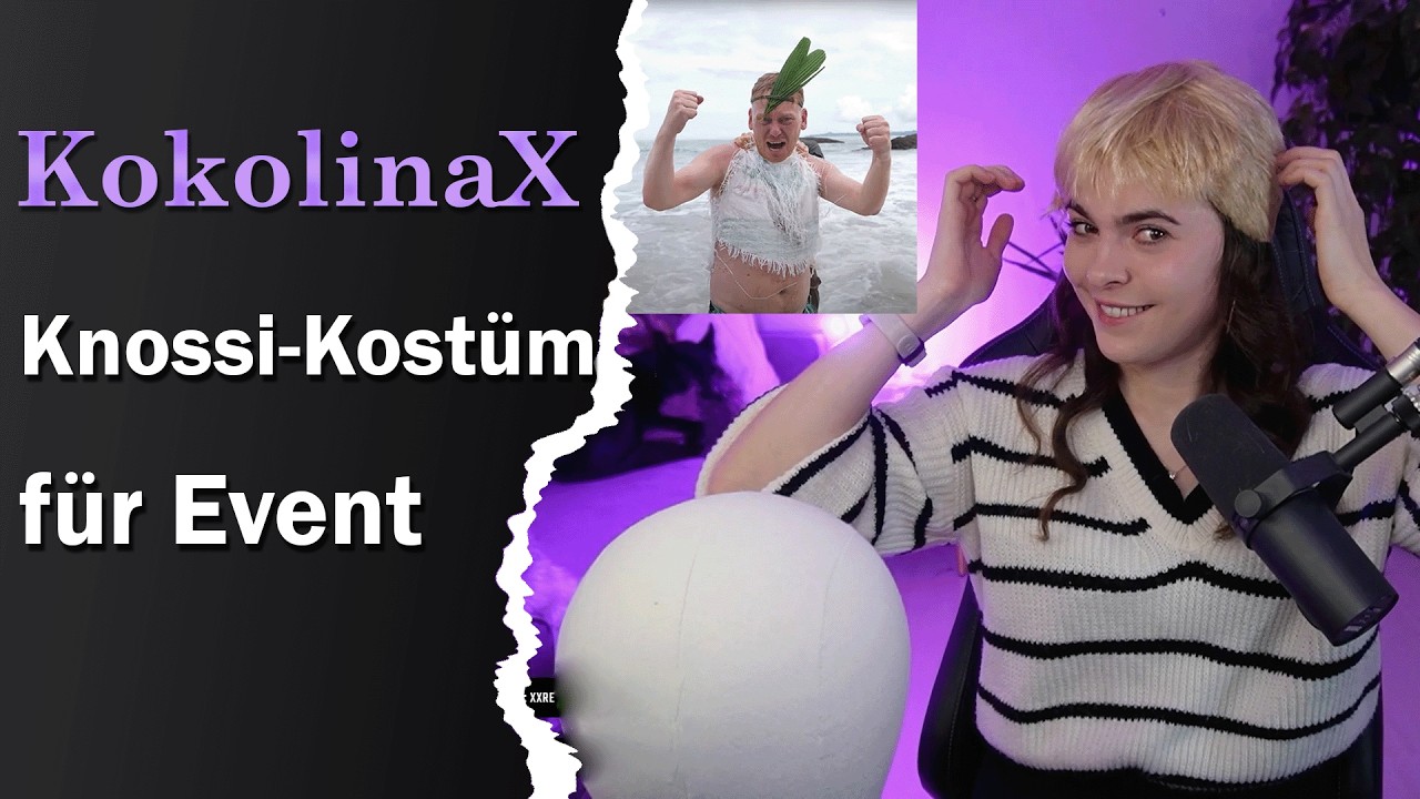 KNOSSI-Verwandlung für den guten Zweck! - KokolinaX LIVE auf Twitch - Raid4Aid