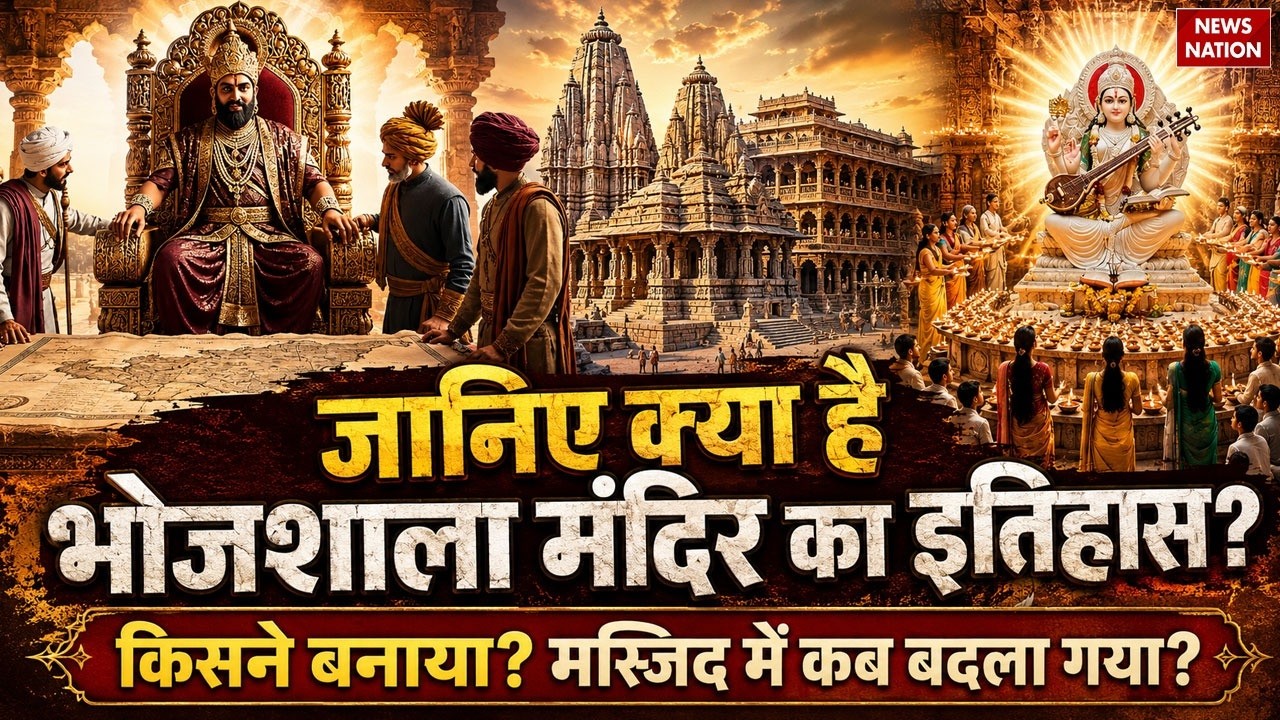 Dhar Bhojshala Case: भोजशाला मंदिर का किसने करवाया निर्माण? क्या है History?Muslim | Hindu