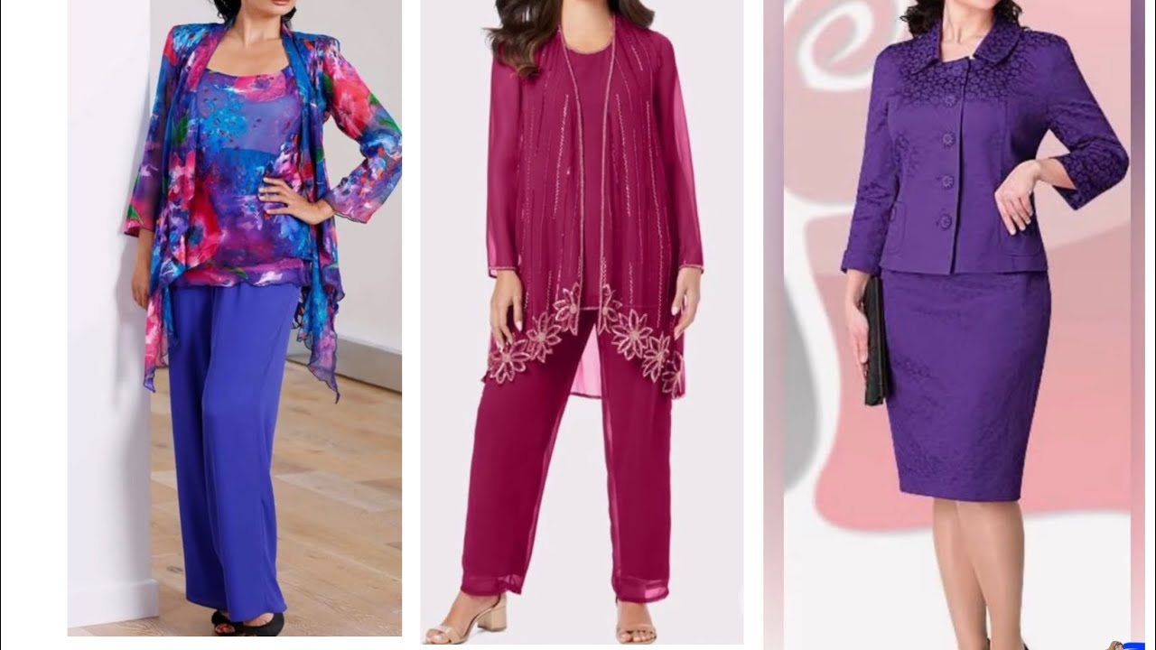 Mira estas Ideas de TRAJES O CONJUNTOS para DAMA elegantes para FIESTAS