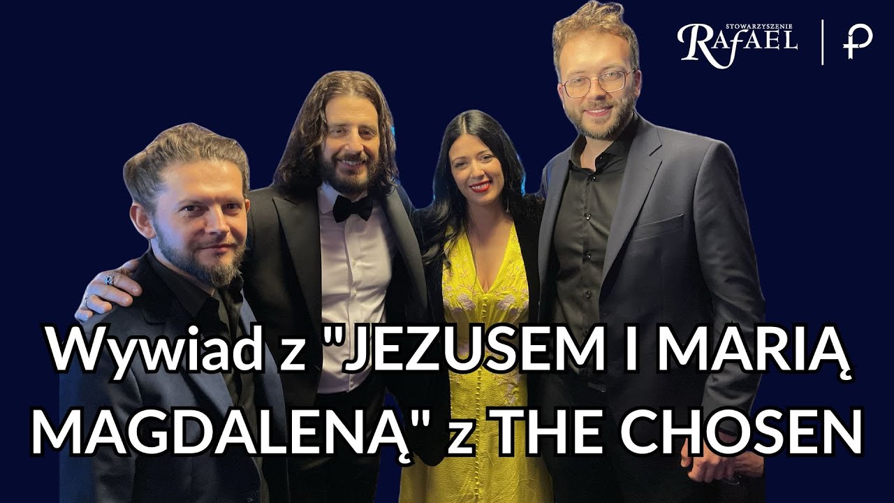 Wywiad z "JEZUSEM I MARIĄ MAGDALENĄ" z THE CHOSEN - Wywiad + trailer