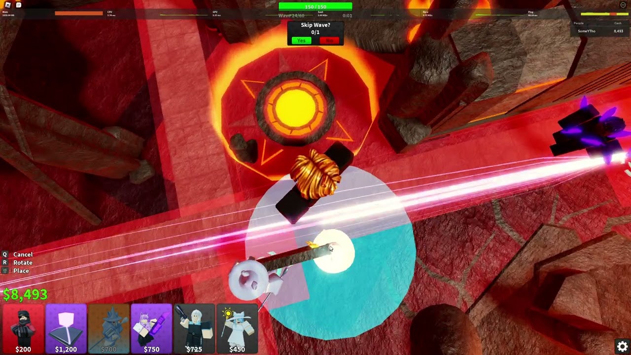 Arena tower defense halloween eruption normal mode solo