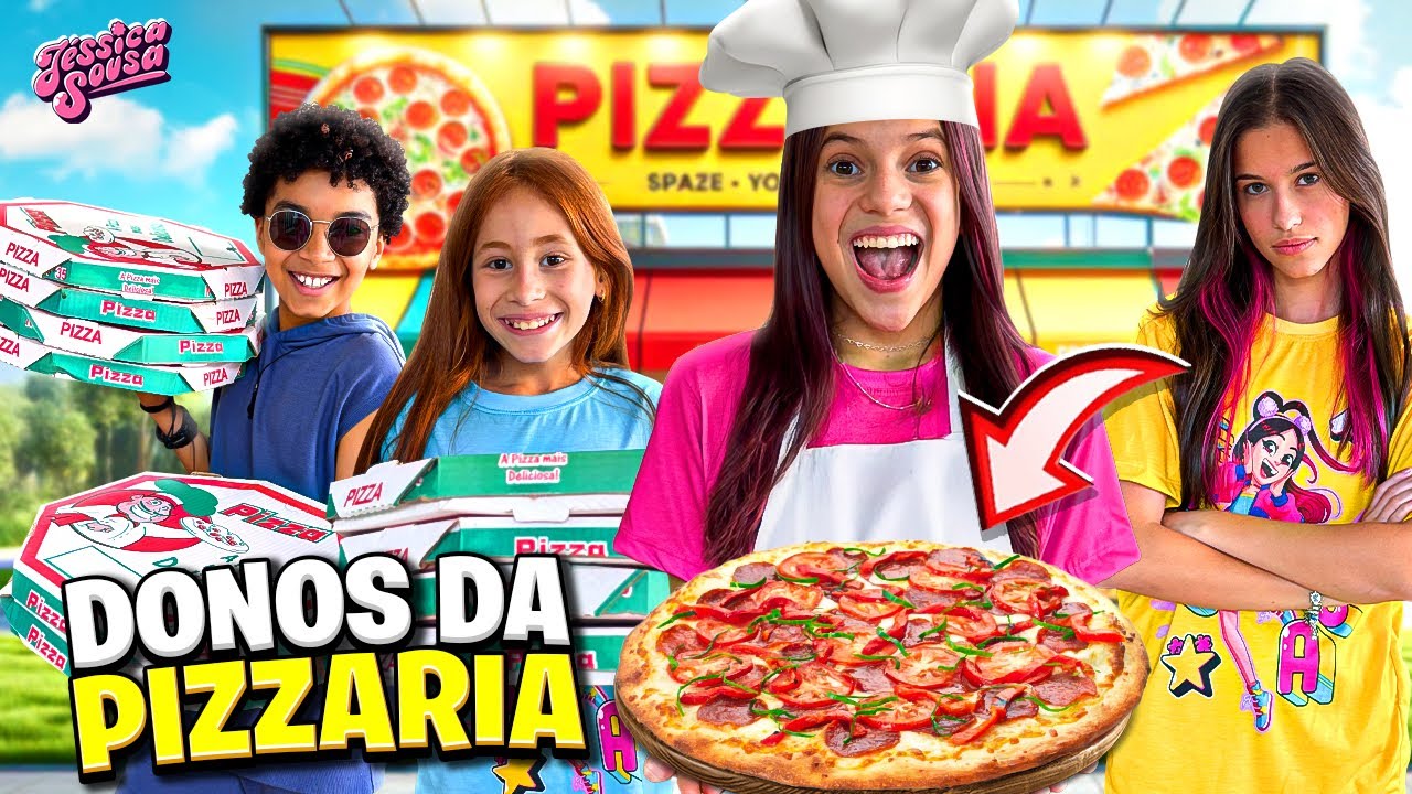 VIRAMOS DONOS DE UMA PIZZARIA PARA AJUDAR UM AMIGO (JÉSSICA SOUSA)