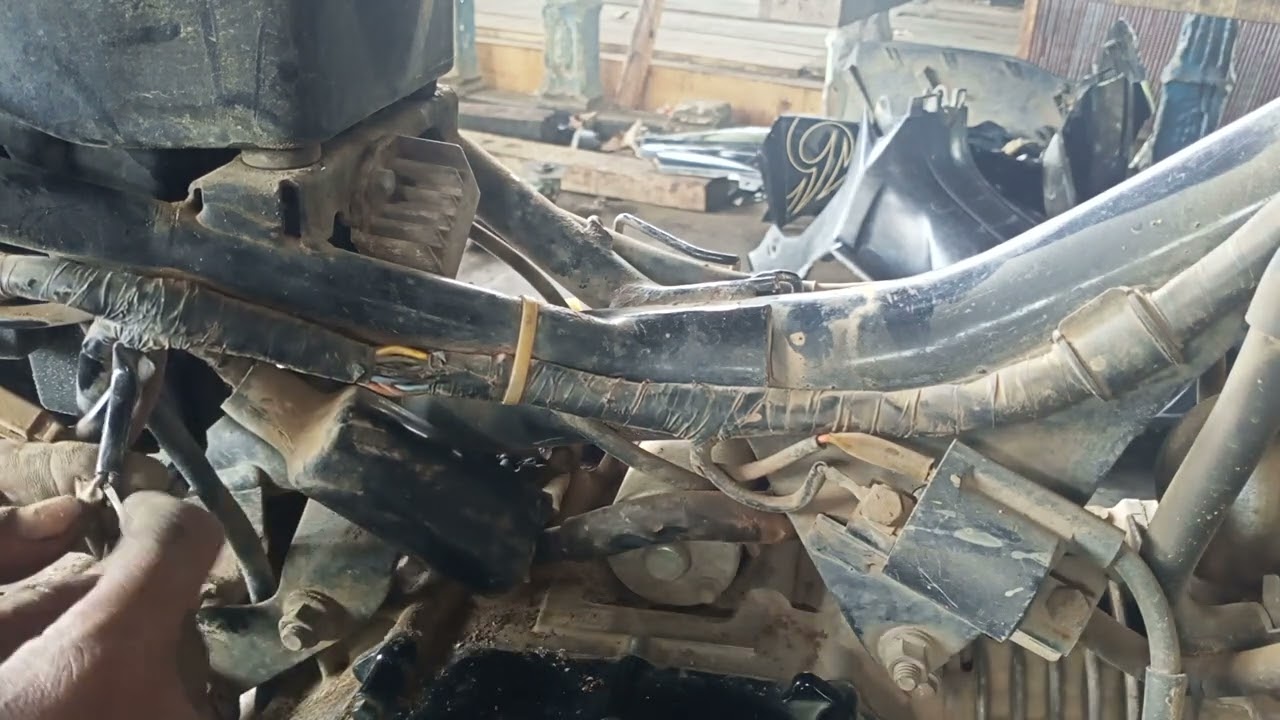 cara rubah pengapian AC ke DC. buat lampu Vega ZR modal kabel 30 cm
