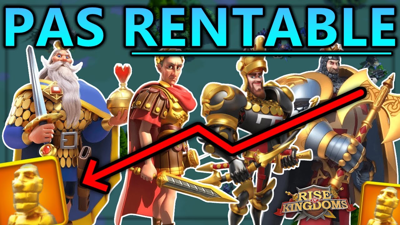 LES COMMANDANTS À ÉVITER POUR L'OPENFIELD | RISE OF KINGDOMS FR