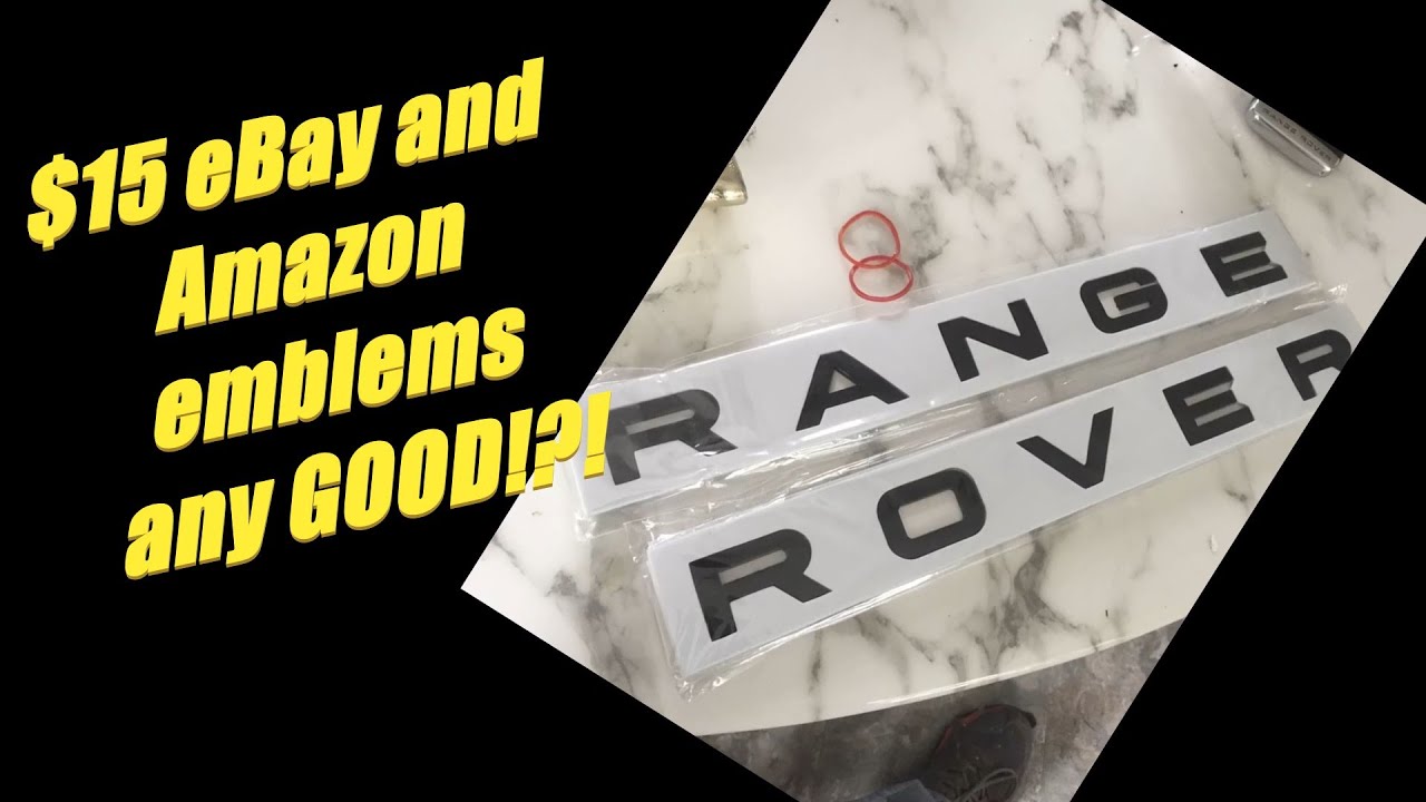 $15 eBay Amazon Auto Emblems / Any GOOD?!?