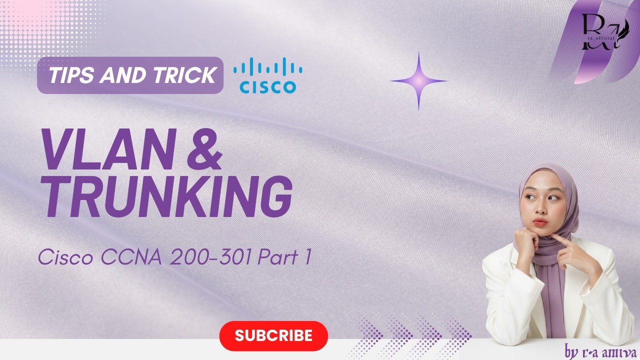 Cisco CCNA 200-301 Part 1 ll Vlan & Trunking ll