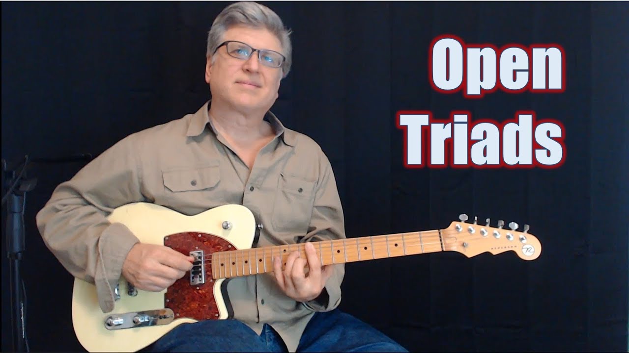 Open Triads (Guitar Lesson with TAB)